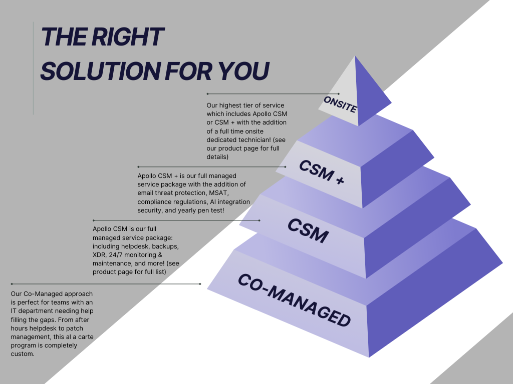 Managed Services Pyramid